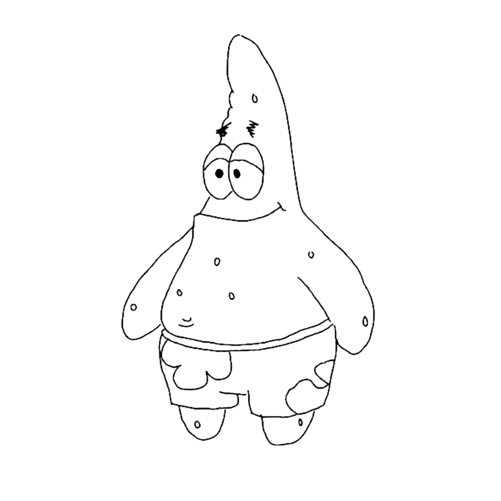 Plansa de colorat cu Spongebob 87 105